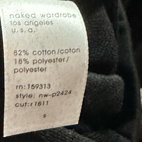 NWTs naked wardrobe Flared Leggings w/ Raw Hem - Picture 7 of 9